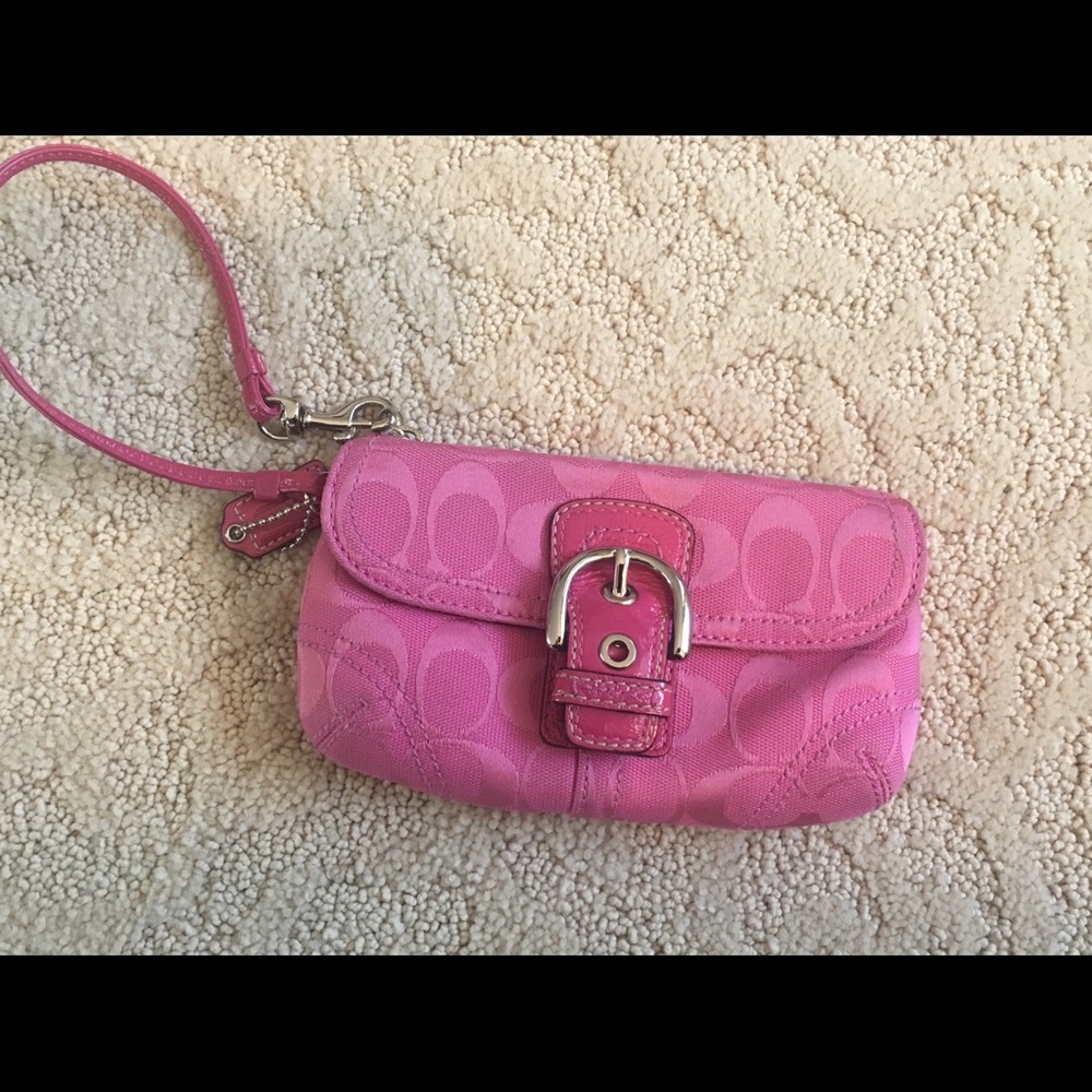 Coach wristlet